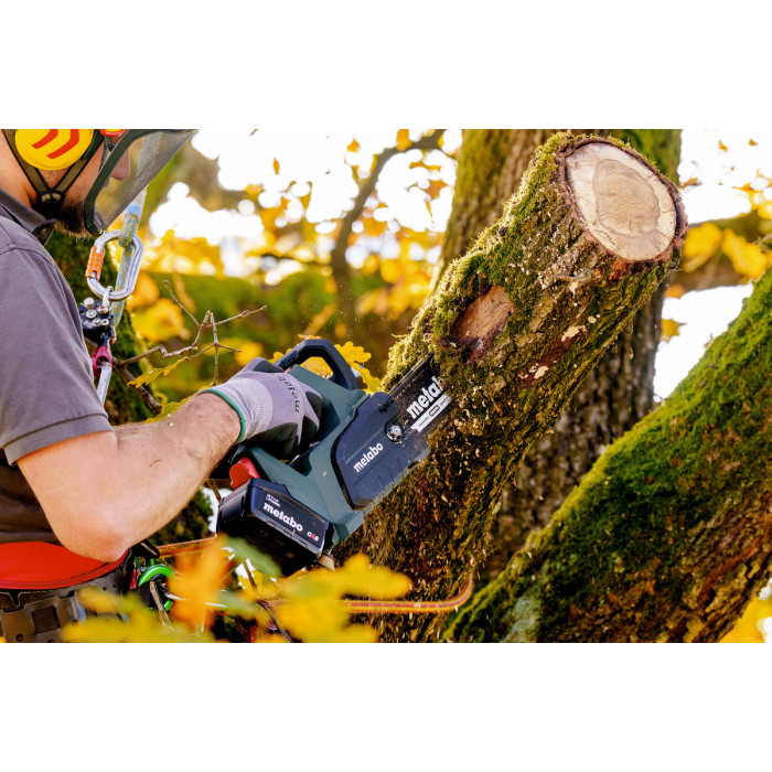 Ланцюгова пила акумуляторна Metabo MS 18 LTX BL 25 601595900 - зображення 7