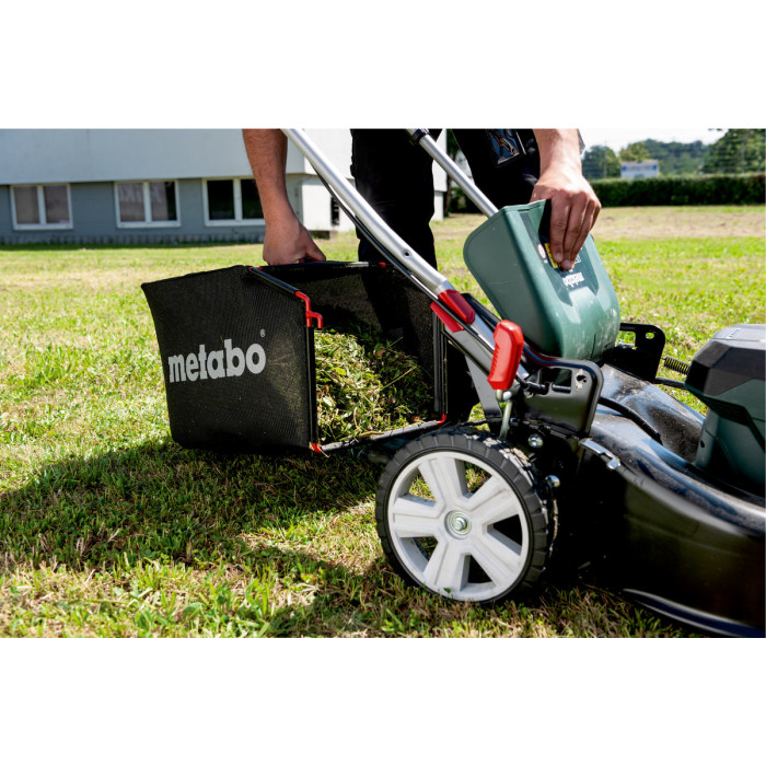 Газонокосилка аккумуляторная Metabo RM 36-18 LTX BL 46 601606850 без АКБ - изображение 5