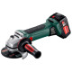Угловая шлифмашина аккумуляторная Metabo W 18 LTX 125 Quick 602174610