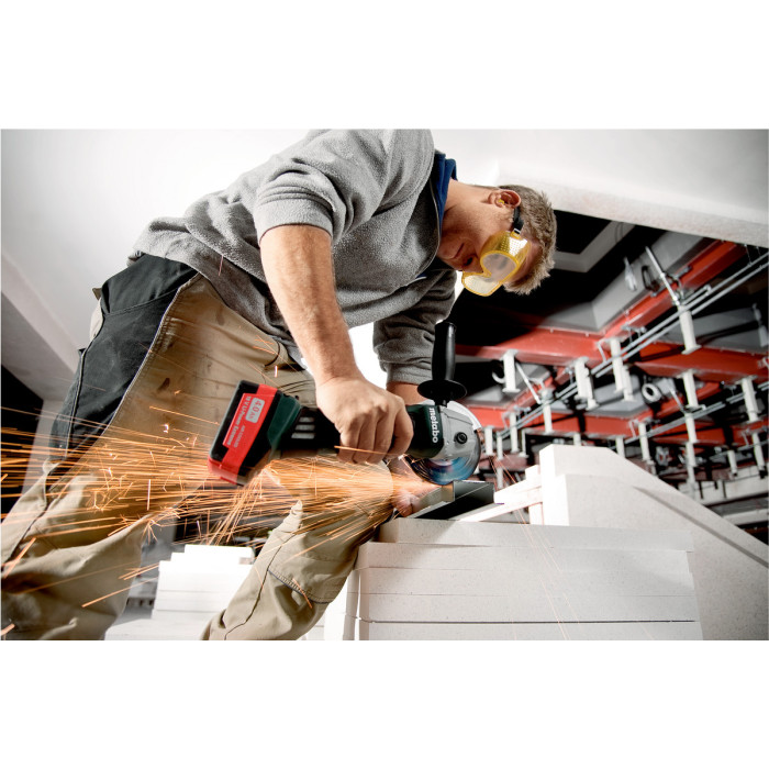 Угловая шлифмашина аккумуляторная Metabo W 18 LTX 125 Quick 602174610 - изображение 5