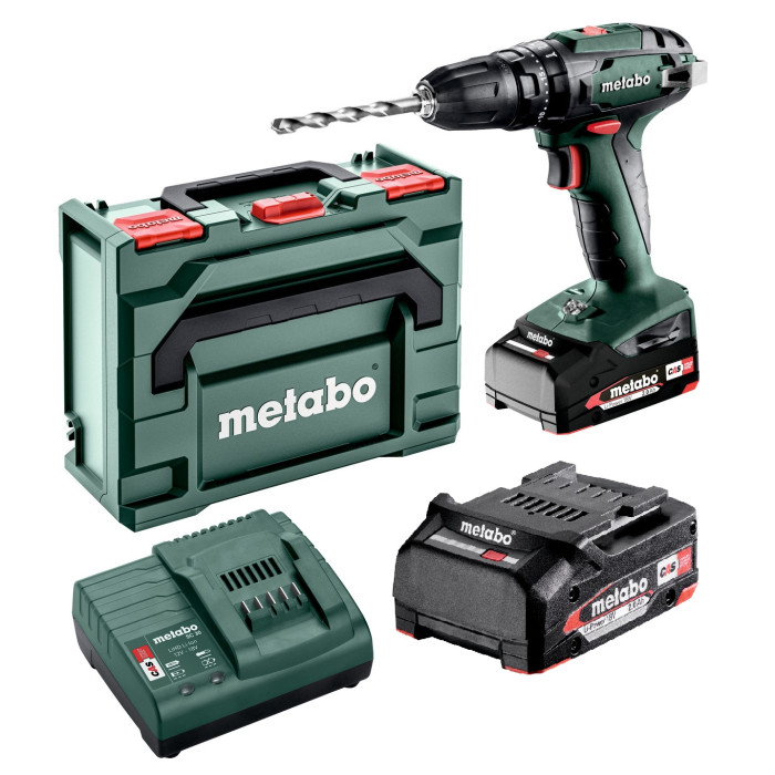 Дриль-шуруповерт ударний акумуляторний Metabo SB 18 602245560