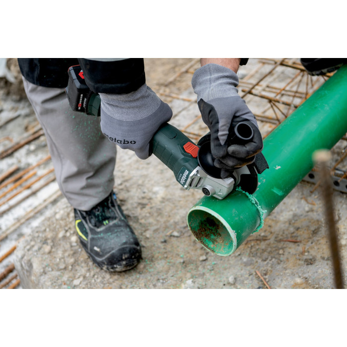 Угловая шлифмашина аккумуляторная Metabo W 18 L 9-115 602246840 без АКБ - изображение 4
