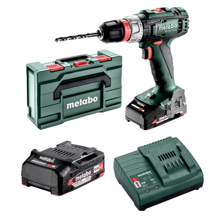 Дриль-шуруповерт акумуляторний Metabo BS 18 L Quick 602320500