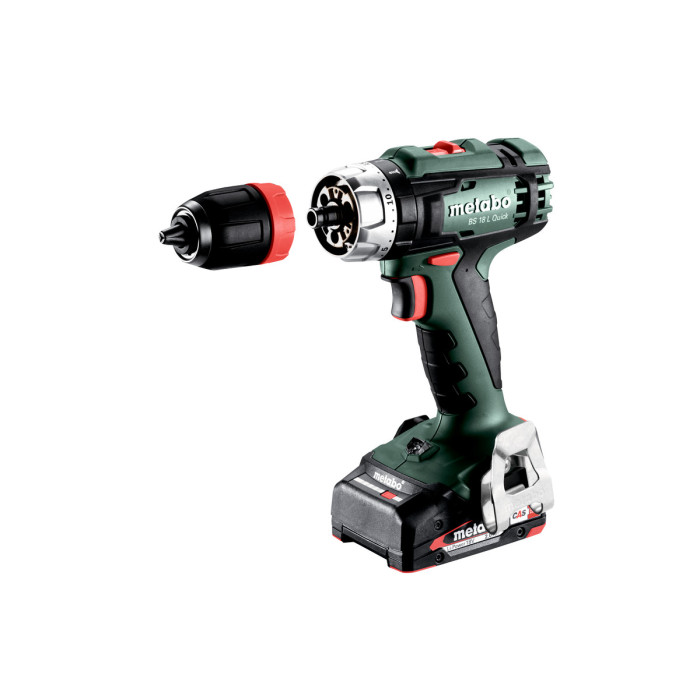 Дриль-шуруповерт акумуляторний Metabo BS 18 L Quick 602320500 - зображення 3