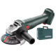 Угловая шлифмашина аккумуляторная Metabo W 18 7-125 602371860 без АКБ