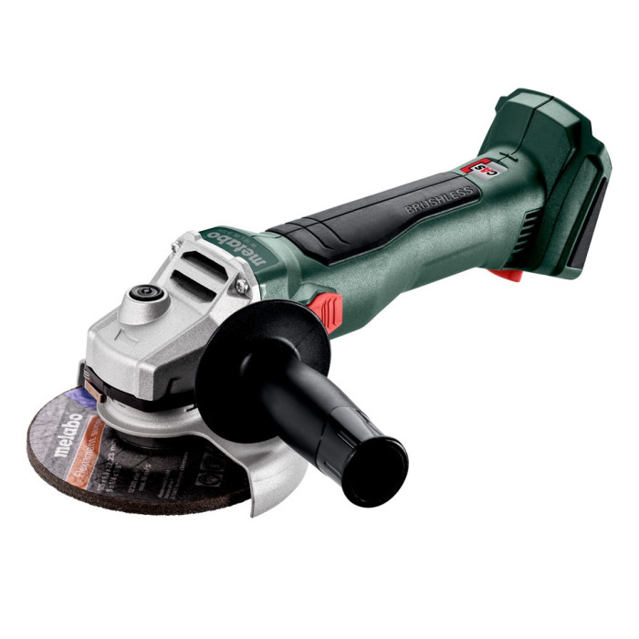 Угловая шлифмашина аккумуляторная Metabo W 18 L BL 9-125 без АКБ - изображение 2