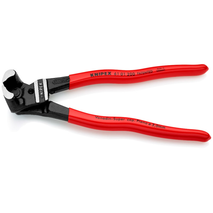 Болторіз торцевий з високою передачею зусилля KNIPEX 61 01 200 - зображення 3