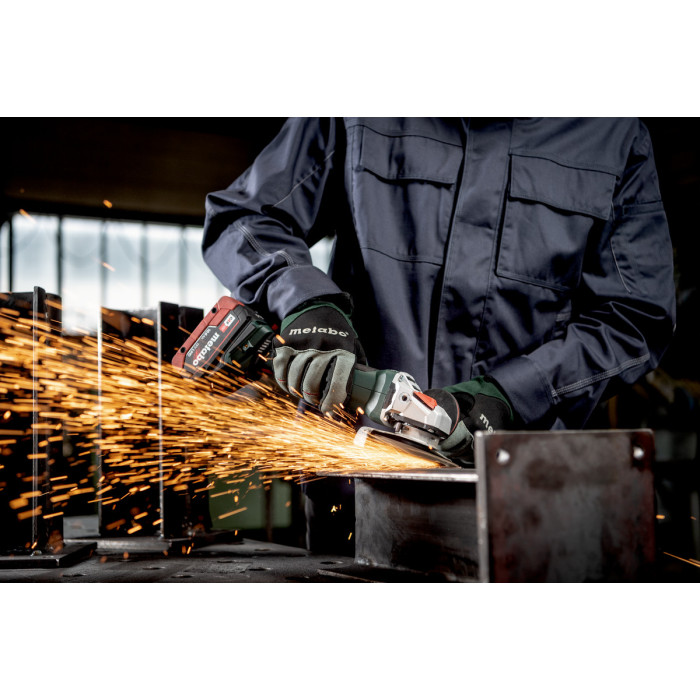 Угловая шлифмашина аккумуляторная Metabo WVB 18 LT BL 11-125 Quick 613057840 без АКБ - изображение 8