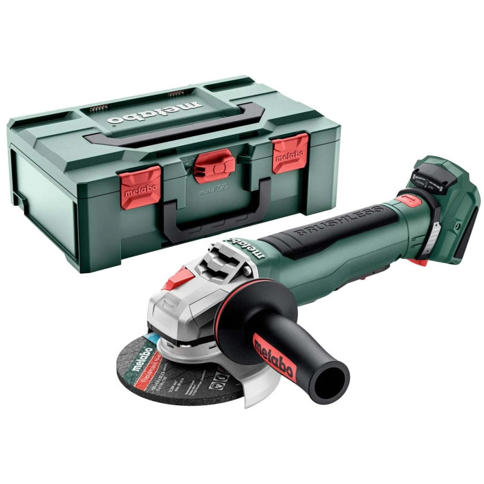 Угловая шлифмашина аккумуляторная Metabo WPB 18 LT BL 11-125 Quick 613059840 без АКБ