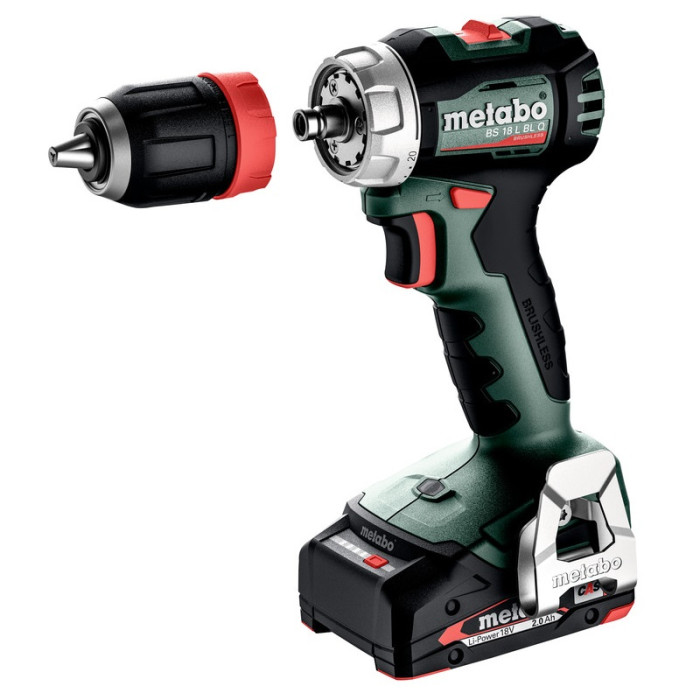 Дриль-шуруповерт акумуляторний Metabo BS 18 L BL Q 613156500 - зображення 3