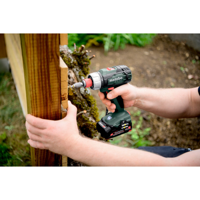 Дриль-шуруповерт акумуляторний Metabo BS 18 L Quick 614052500 - зображення 4
