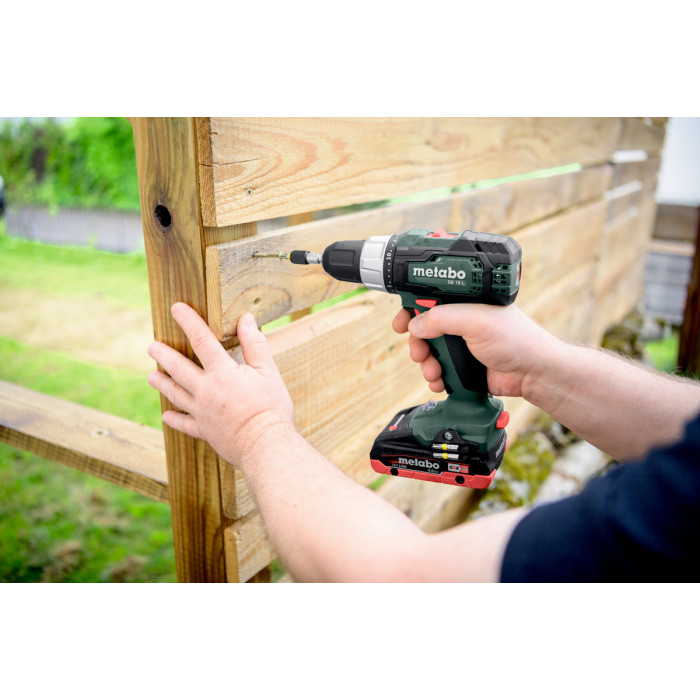 Дриль-шуруповерт ударний акумуляторний Metabo SB 18 L 614053500 - зображення 3