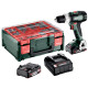 Дриль-шуруповерт ударний акумуляторний Metabo SB 18 L Set 614053710