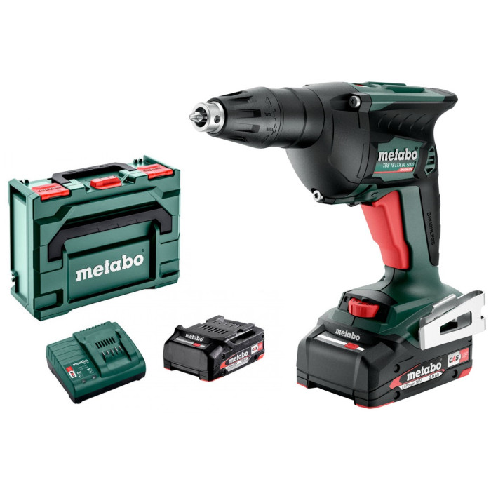 Шуруповерт акумуляторний для гіпсокартону Metabo TBS 18 LTX BL 5000 620063500
