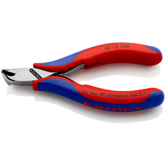 Кусачки кутові для електроніки KNIPEX 120 мм 62 12 120 - зображення 2