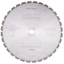 Диск пильный по дереву Metabo Power Cut Wood - Professional 450х30х32 628020000