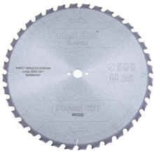 Диск пильный по дереву Metabo Power Cut Wood - Classic 500х30х36 мм 628649000