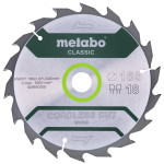 Диск пильный по дереву Metabo Cordless Cut Wood - Classic 165х20х18 628650000 B