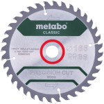Диск пильный по дереву Metabo Precision Cut Wood - Classic 165х20х36 628662000 B