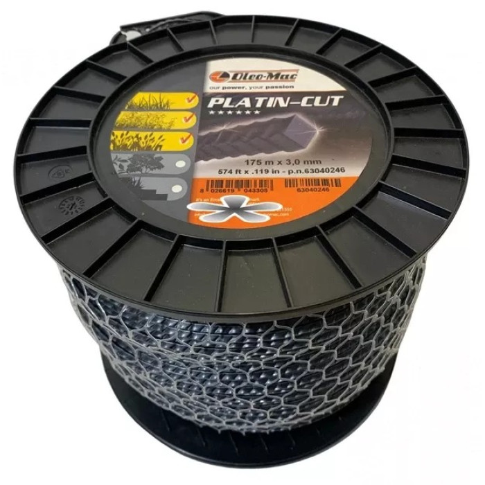 Косильна волосінь квадрат Oleo-Mac  Platin Cut 3 мм 63040246