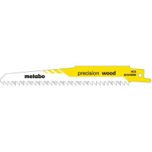 Полотна по дереву для сабельной пилы 100 шт Metabo Precision Wood 150х1.25 мм 6 TPI S 644 D 631458000