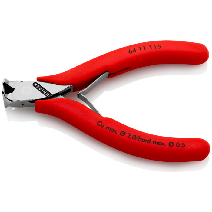 Кусачки торцеві для електроніки KNIPEX 64 11 115 - зображення 3