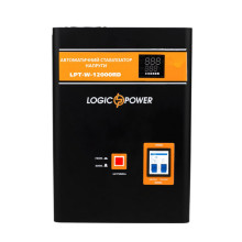Стабилизатор напряжения LogicPower LPT-W-12000RD BLACK 6613