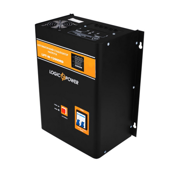 Стабілізатор напруги LogicPower LPT-W-12000RD BLACK 6613 - зображення 6
