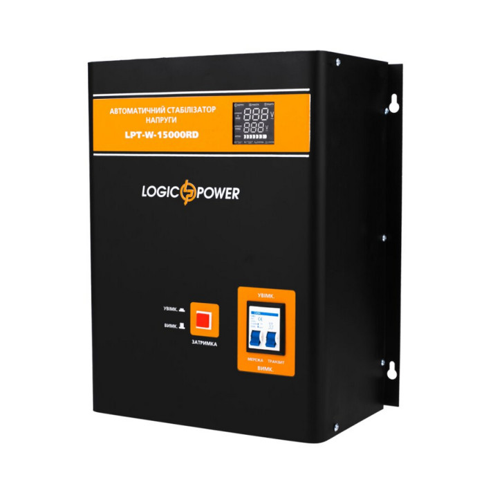 Стабилизатор напряжения LogicPower LPT-W-15000RD BLACK 6614 - изображение 4