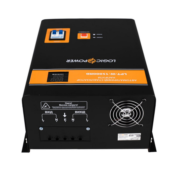 Стабилизатор напряжения LogicPower LPT-W-15000RD BLACK 6614 - изображение 5