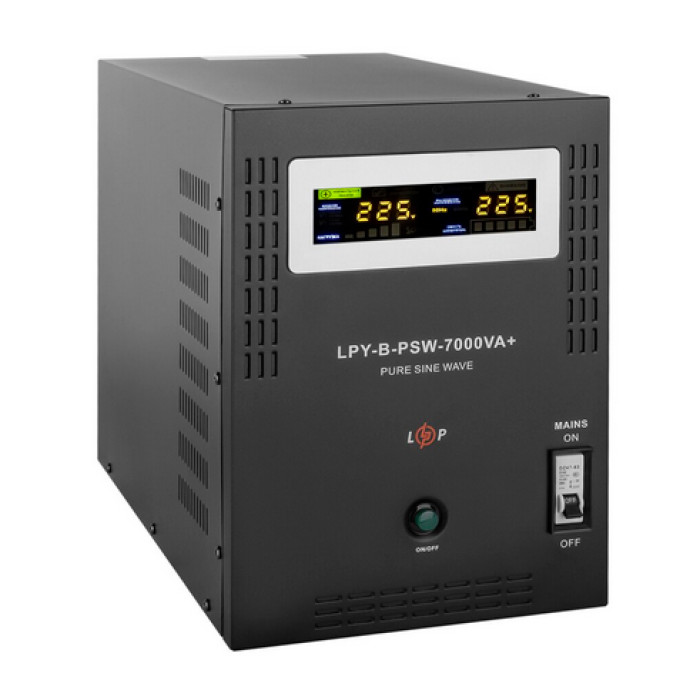 Лінійно-інтерактивне ДБЖ з правильною синусоїдою LogicPower LPY-B-PSW-7000VA 6616 - зображення 3