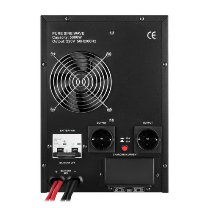 Лінійно-інтерактивне ДБЖ з правильною синусоїдою LogicPower LPY-B-PSW-7000VA 6616 - зображення 4