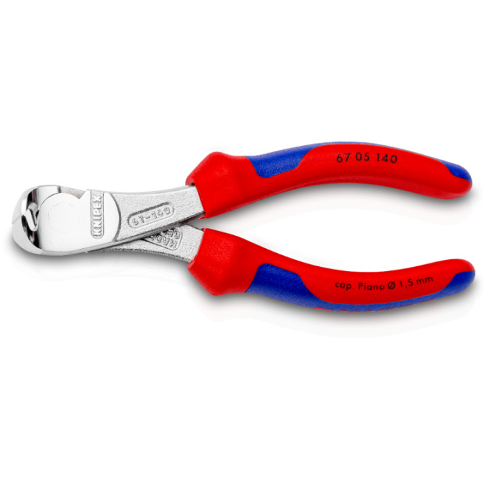 Кусачки торцеві для електроніки KNIPEX 140 мм 67 05 140 - зображення 2