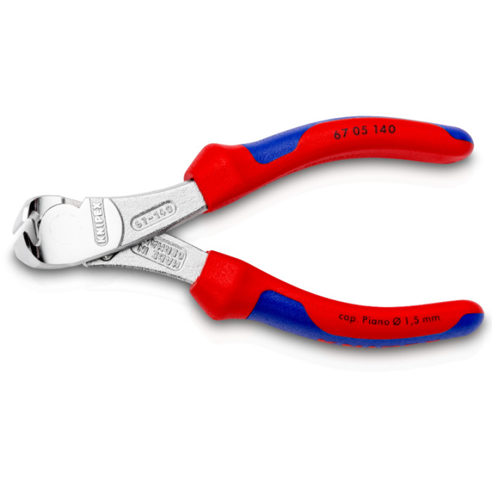 Кусачки торцеві для електроніки KNIPEX 140 мм 67 05 140 - зображення 3