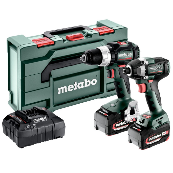Набор аккумуляторных инструментов Metabo Combo Set 2.8.4 18V 685196000