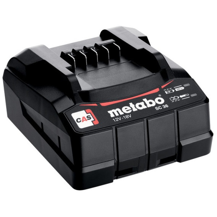 Набор Metabo Li-Power зарядное устройство 12-18 В, аккумуляторы 2 шт Li-Ion 12 В 2 Ач 685300000 - изображение 3