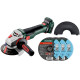 Угловая шлифмашина аккумуляторная Metabo Set WB 18 LTX BL 15-125 Quick 691226000 без АКБ