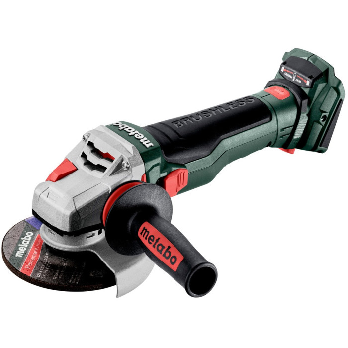 Угловая шлифмашина аккумуляторная Metabo Set WB 18 LTX BL 15-125 Quick 691226000 без АКБ - изображение 2