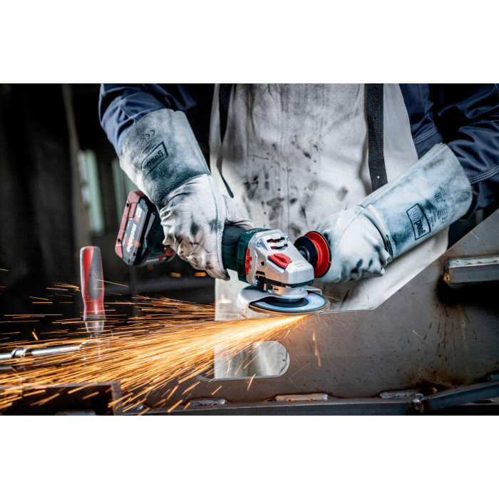 Угловая шлифмашина аккумуляторная Metabo Set WB 18 LTX BL 15-125 Quick 691226000 без АКБ - изображение 4