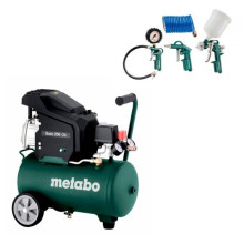 Компрессор Metabo Basic 200-24 + набір LPZ 4 691246000