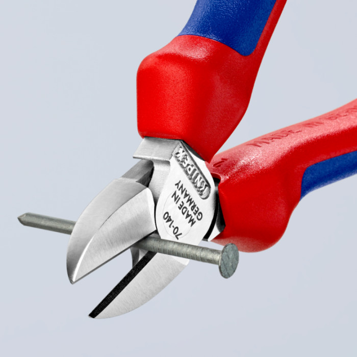 Кусачки боковые хромированные KNIPEX 140 мм 70 05 140 - изображение 5