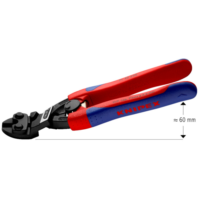 Компактный болторез KNIPEX CoBolt 200 мм 71 42 200 - изображение 3