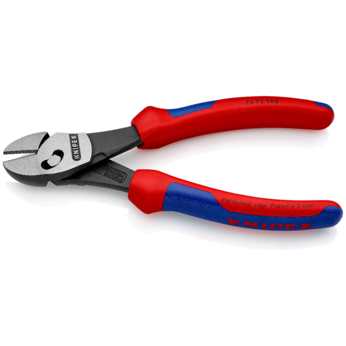 Кусачки бокові KNIPEX TwinForce 180 мм 73 72 180 - зображення 3