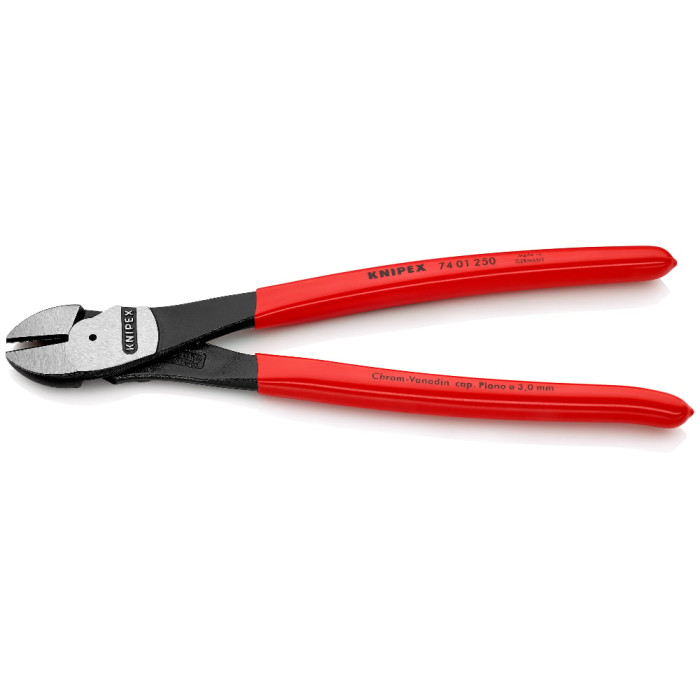 Кусачки бокові особливої потужності KNIPEX 250 мм 74 01 250 - зображення 3