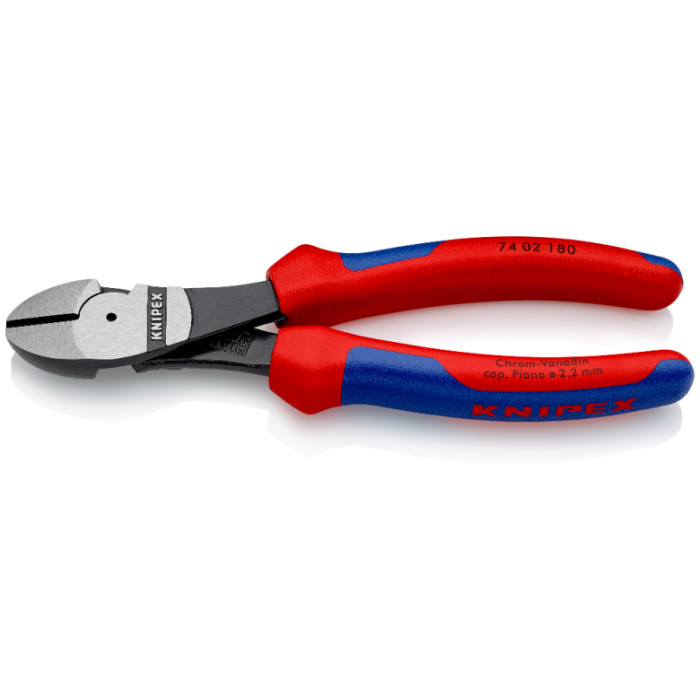 Кусачки бокові особливої потужності KNIPEX 180 мм 74 02 180 - зображення 2