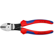 Кусачки бокові особливої потужності фосфатовані KNIPEX 180 мм 74 12 180