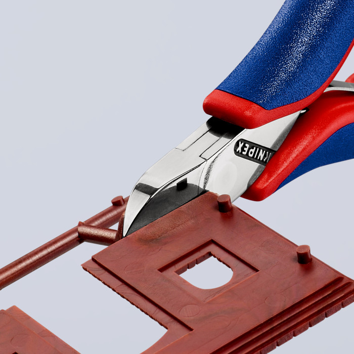 Кусачки бокові для електроніки KNIPEX 115 мм 77 22 115 - зображення 4