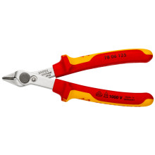 Кусачки діелектричні KNIPEX Electronic Super Knips VDE 125 мм 78 06 125