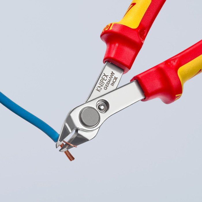 Кусачки діелектричні KNIPEX Electronic Super Knips VDE 125 мм 78 06 125 - зображення 7