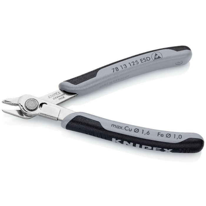 Кусачки KNIPEX Electronic Super Knips ESD 125 мм 78 13 125 ESD - зображення 3